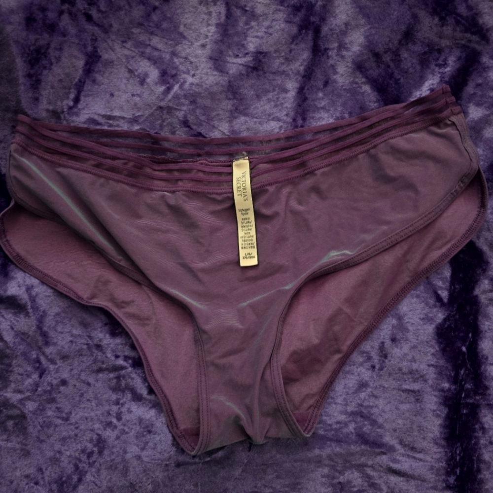 NWOT Victoria's Secret Purple Panties